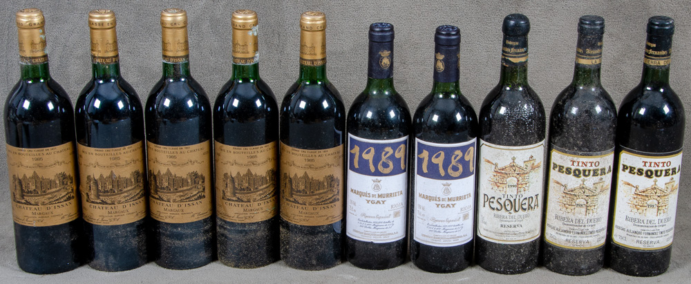 Eine ca. 2.200 Flaschen umfassende, bedeutende, alte Sammlung erlesener Weine, meist Rotweine, - Image 260 of 260