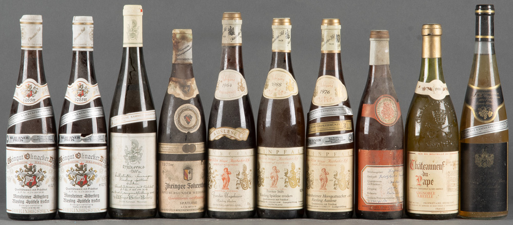 Eine ca. 2.200 Flaschen umfassende, bedeutende, alte Sammlung erlesener Weine, meist Rotweine, - Image 68 of 260