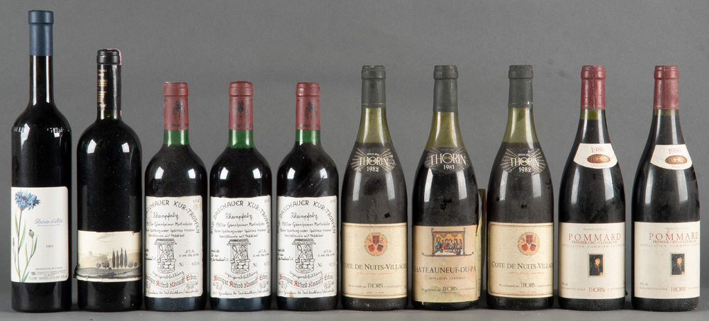 Eine ca. 2.200 Flaschen umfassende, bedeutende, alte Sammlung erlesener Weine, meist Rotweine, - Image 17 of 260