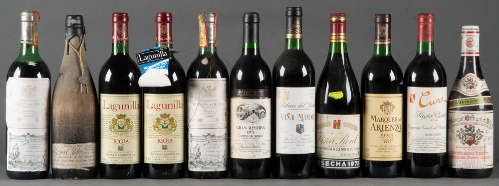 Eine ca. 2.200 Flaschen umfassende, bedeutende, alte Sammlung erlesener Weine, meist Rotweine, - Image 166 of 260