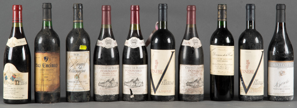 Eine ca. 2.200 Flaschen umfassende, bedeutende, alte Sammlung erlesener Weine, meist Rotweine, - Image 51 of 260