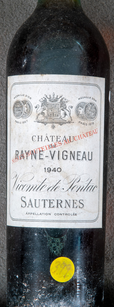 Eine ca. 2.200 Flaschen umfassende, bedeutende, alte Sammlung erlesener Weine, meist Rotweine, - Image 202 of 260