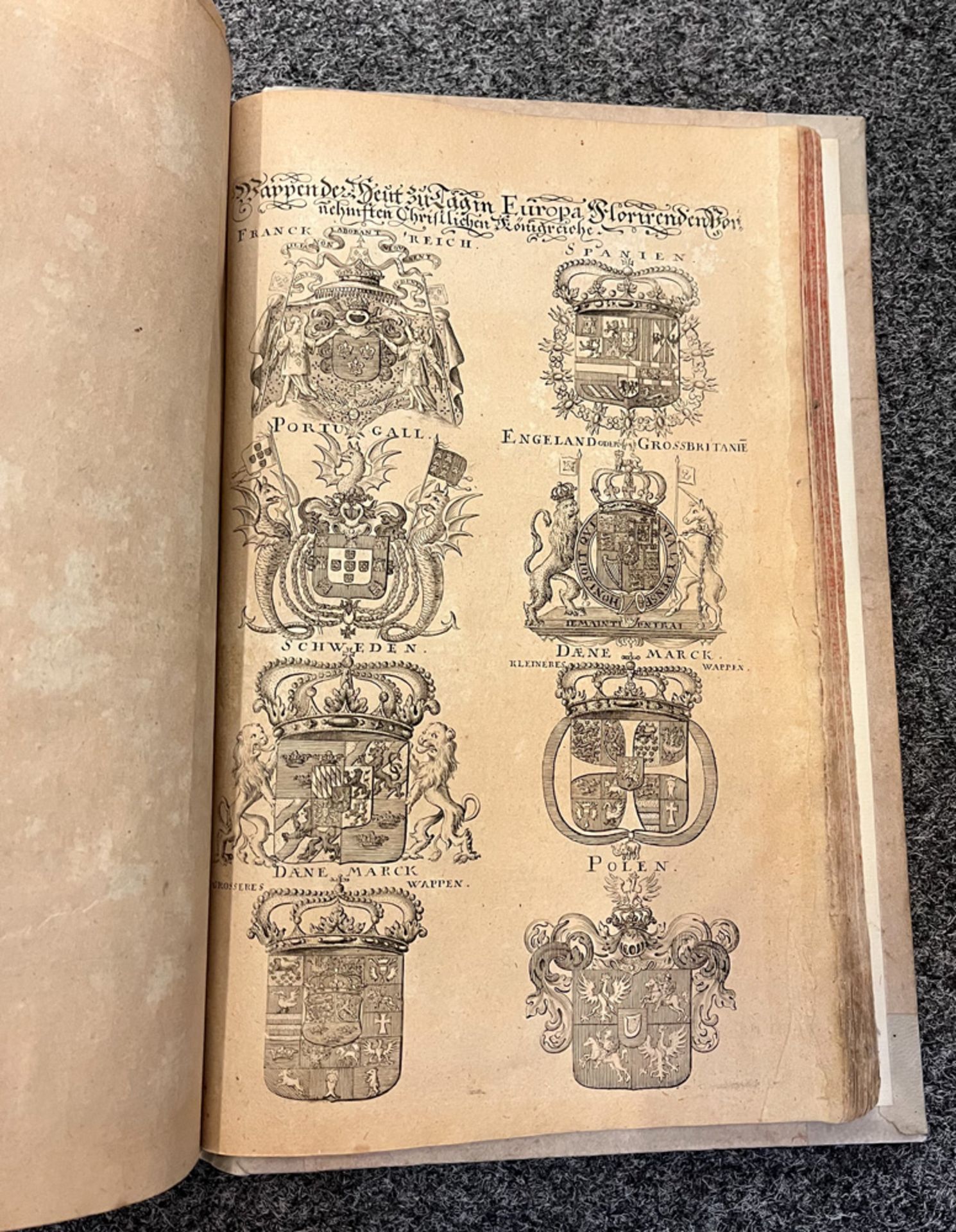 Fünf Bücher: Siebmacherisches Wappenbuch in sechs Teilen, Nürnberg 1734 (neu gebunden); drei - Image 15 of 16