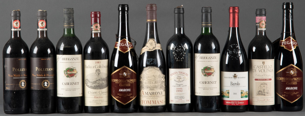 Eine ca. 2.200 Flaschen umfassende, bedeutende, alte Sammlung erlesener Weine, meist Rotweine, - Image 178 of 260
