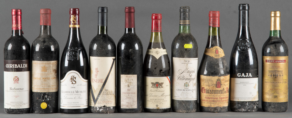 Eine ca. 2.200 Flaschen umfassende, bedeutende, alte Sammlung erlesener Weine, meist Rotweine, - Image 50 of 260