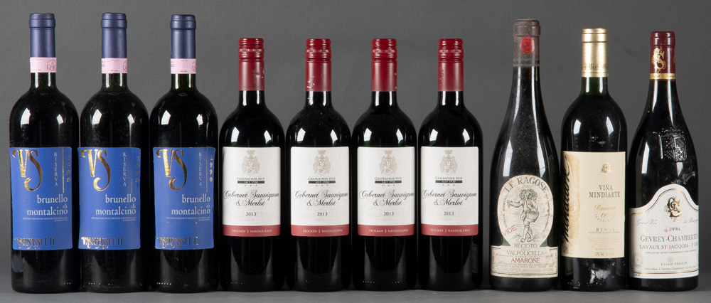 Eine ca. 2.200 Flaschen umfassende, bedeutende, alte Sammlung erlesener Weine, meist Rotweine, - Image 7 of 260