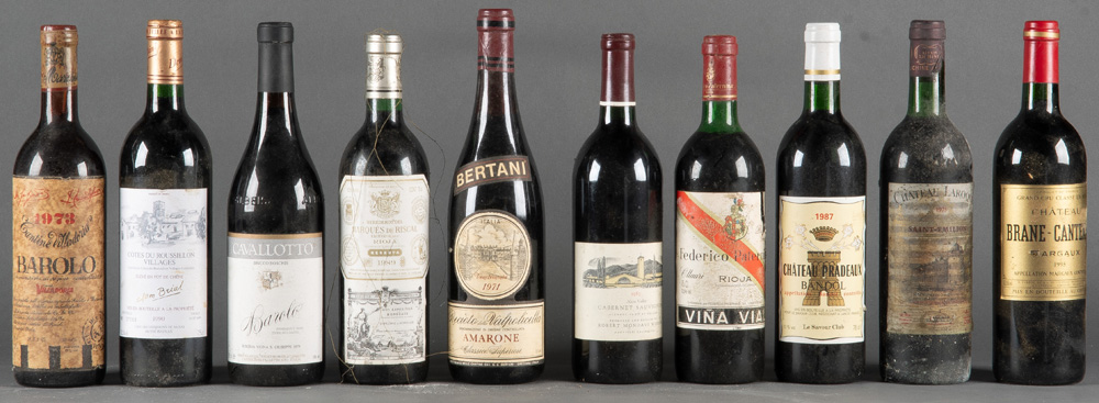 Eine ca. 2.200 Flaschen umfassende, bedeutende, alte Sammlung erlesener Weine, meist Rotweine, - Image 37 of 260