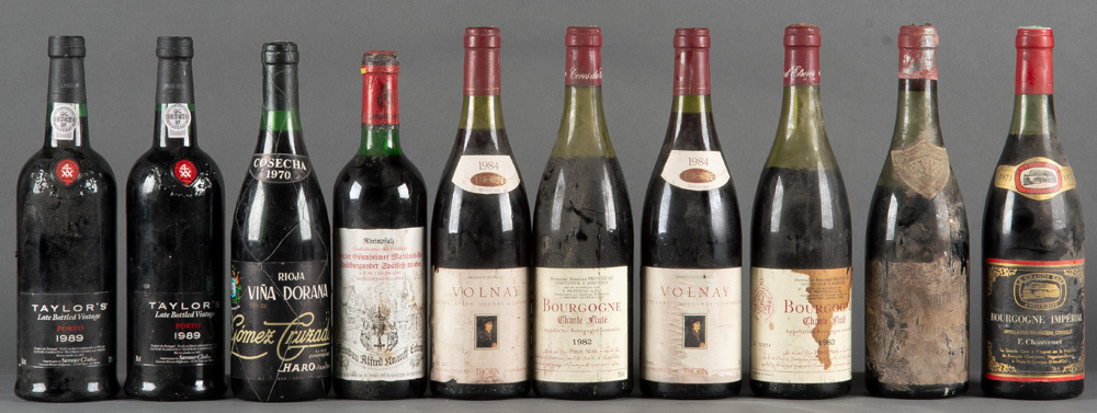 Eine ca. 2.200 Flaschen umfassende, bedeutende, alte Sammlung erlesener Weine, meist Rotweine, - Image 29 of 260