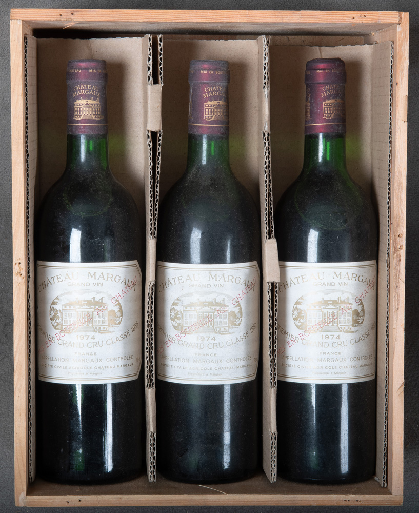 Eine ca. 2.200 Flaschen umfassende, bedeutende, alte Sammlung erlesener Weine, meist Rotweine, - Image 224 of 260
