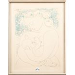 Pablo Picasso (1881-1973). „Maternité“. Farblithographie, li./o./sign./dat. 29.4.63, hi./Gl.