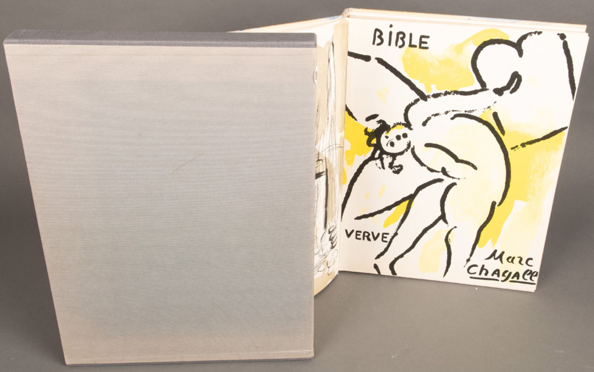 Marc Chagall (1887-1985). „Bible“. Gebundene Doppelausgabe mit Bibel-Illustrationen mit insgesamt - Bild 2 aus 2