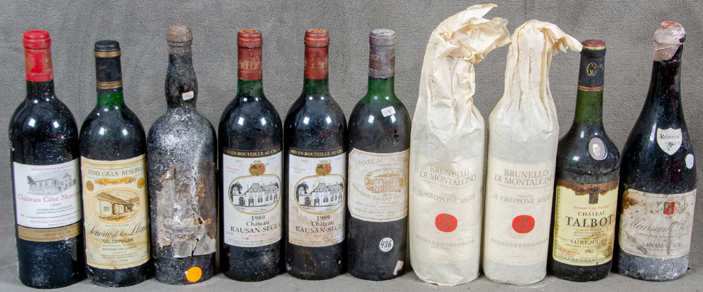 Eine ca. 2.200 Flaschen umfassende, bedeutende, alte Sammlung erlesener Weine, meist Rotweine, - Image 258 of 260