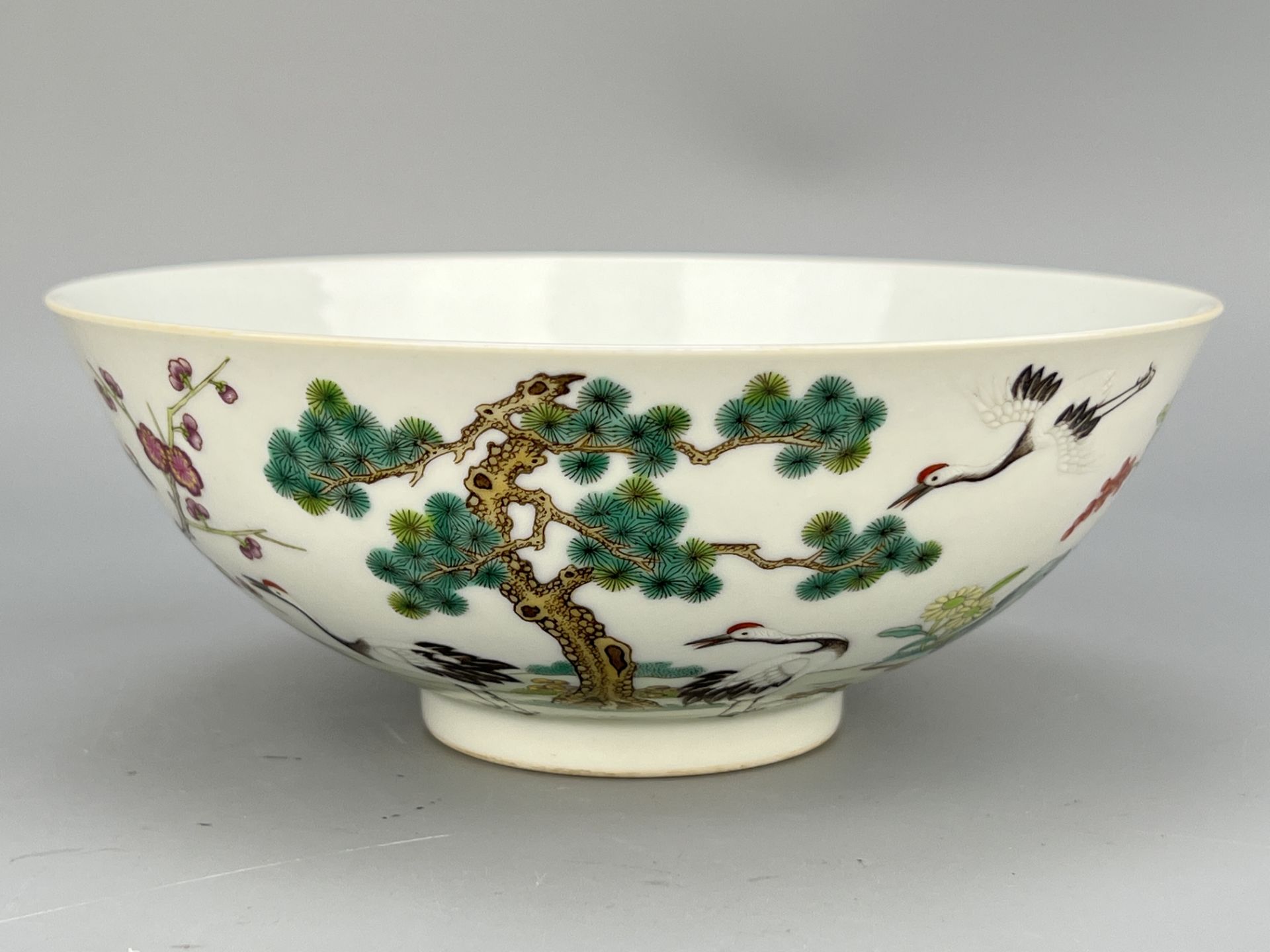 A Chinese fine Famille Rose bowl, Qing Dynastry Pr.  - Image 14 of 14