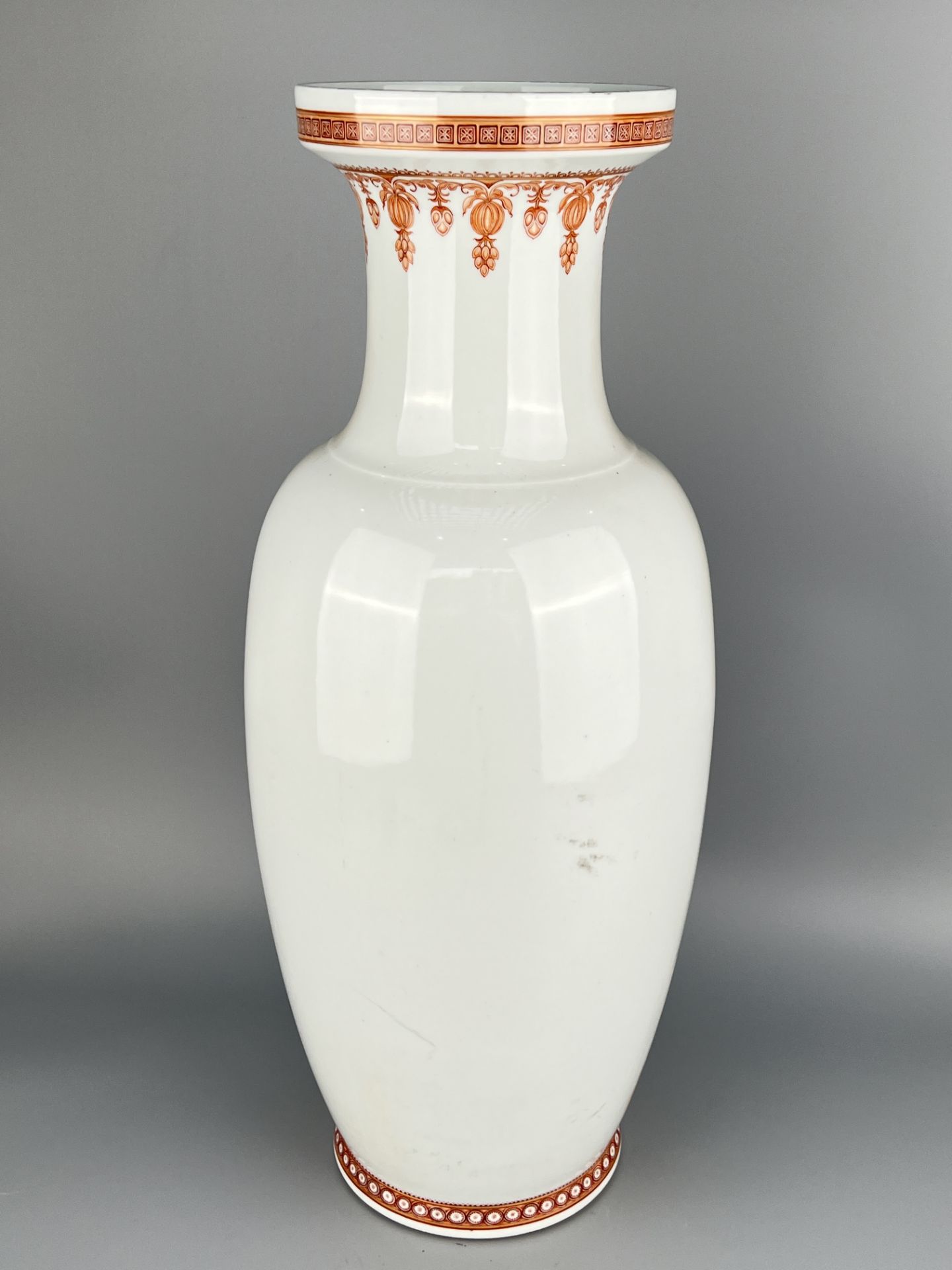 A Chinese Famille Rose vase, acquired in 1970's. - Image 15 of 15