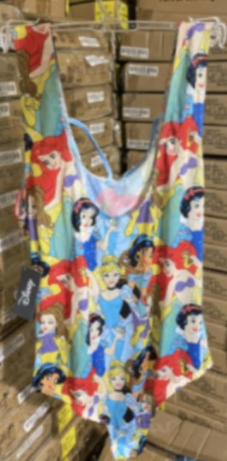 50 DISNEY'S PRINCESS TEEN GIRLS BODYSUIT, VARIOUS SIZES, NEW WITH TAGS ($400++ RETAIL VALUE) STRETCH - Image 2 of 6