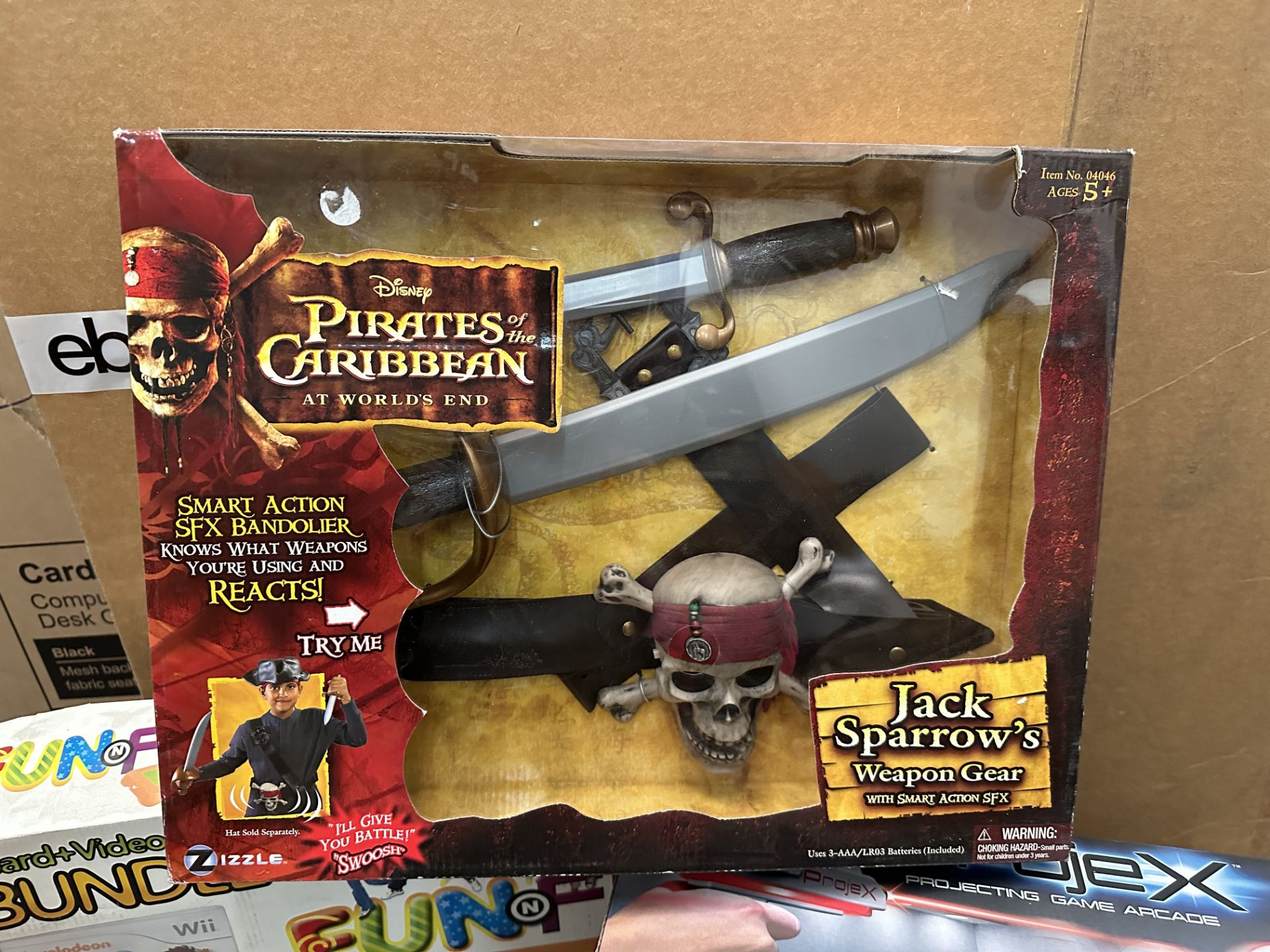 Lot of large Children's Games and Pirates of the Caribbean Costume. - Image 4 of 5
