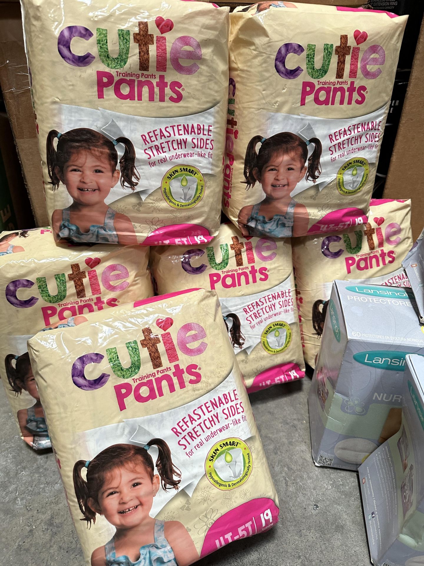 6x packs of Cutie Pants 4T-5T Training Pants & 4x Lansinoh Nursing Pads, ARA5 - Image 3 of 6