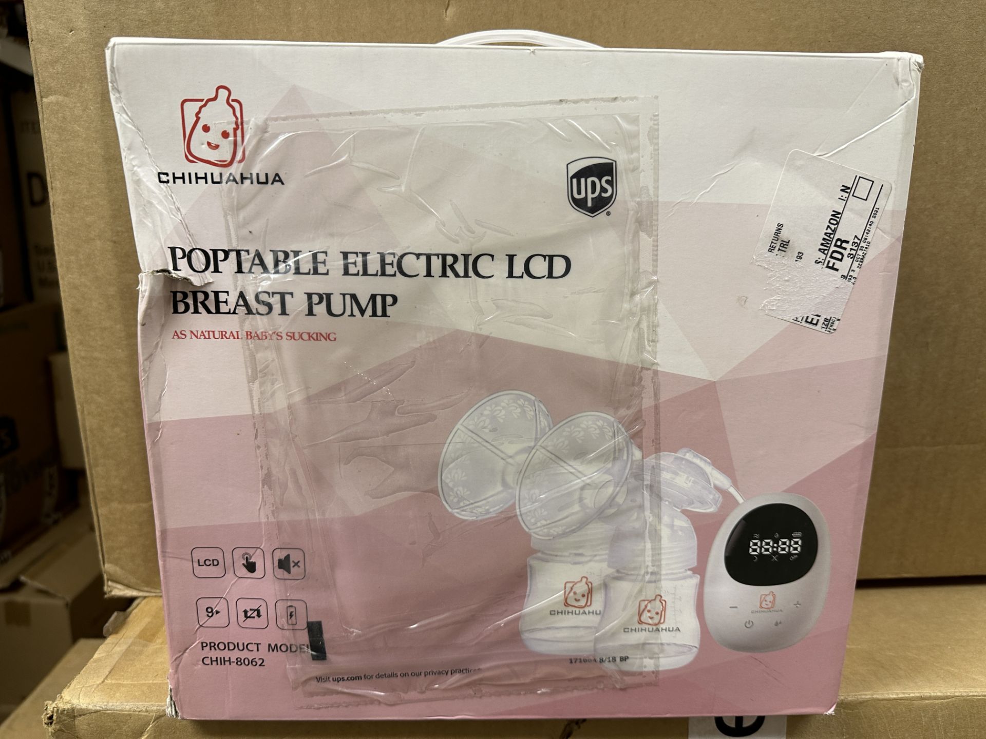 Chihuahua Popable Electric LCD Breast Pump in Box - Image 3 of 3