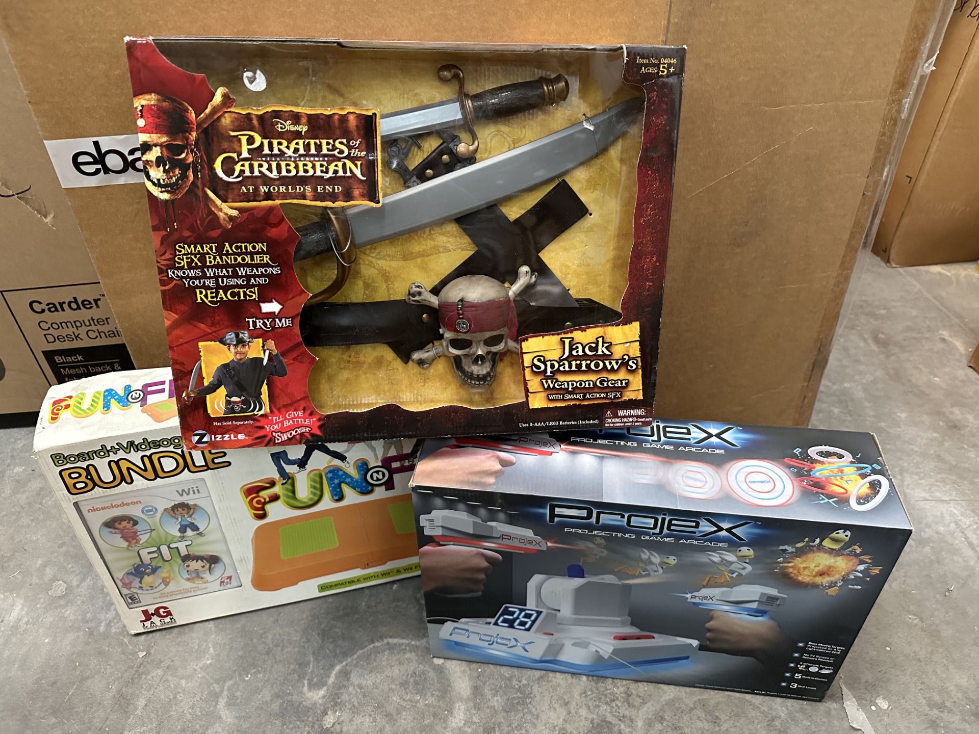 Lot of large Children's Games and Pirates of the Caribbean Costume. - Image 2 of 5