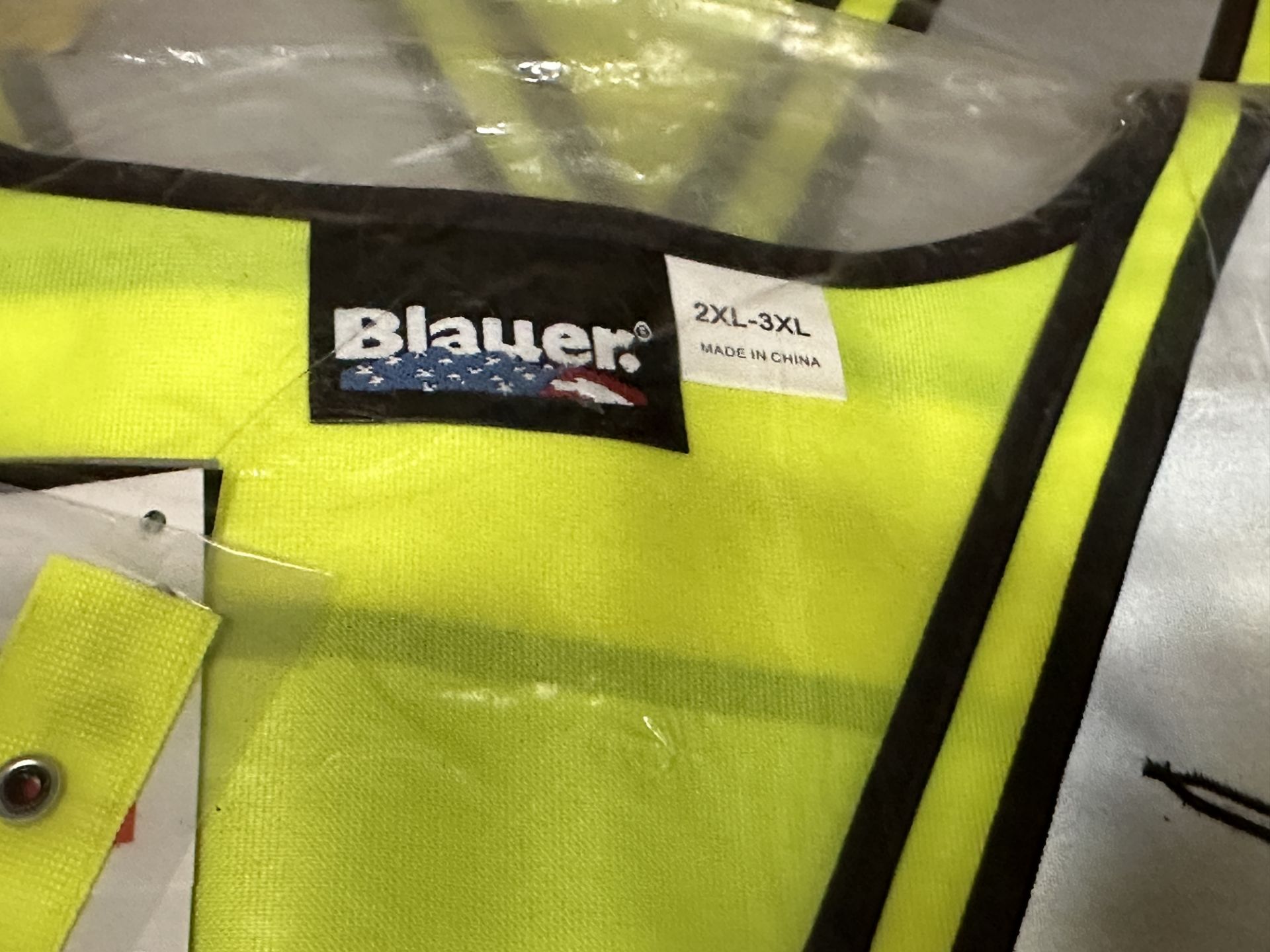 45+ Blauer Neon Work safety Vests Assorted Sizes - Image 5 of 5