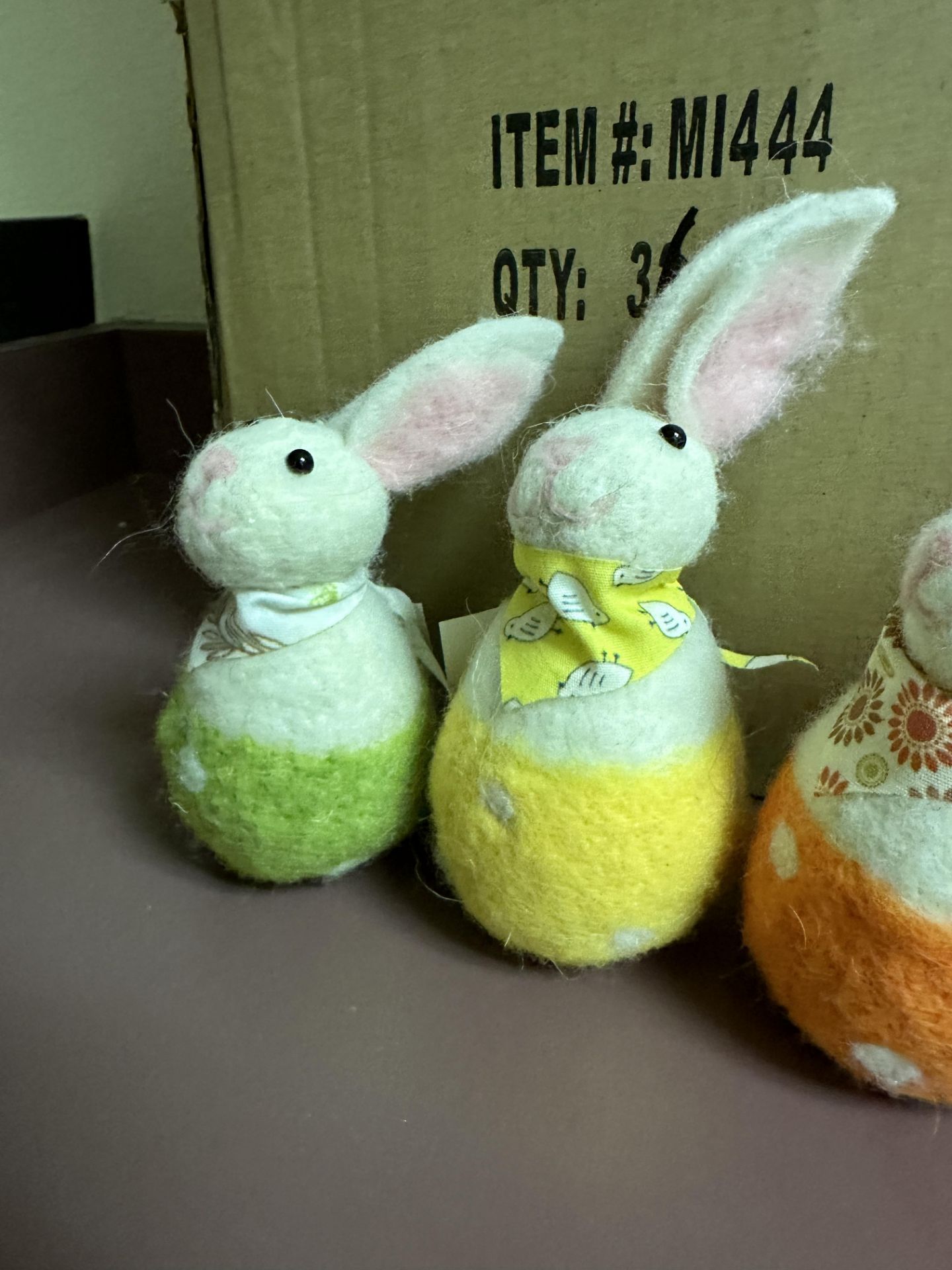 64x Bunny Rabbit Easter Plush Toys, Decorations, 4" MI444x2 - Image 3 of 4