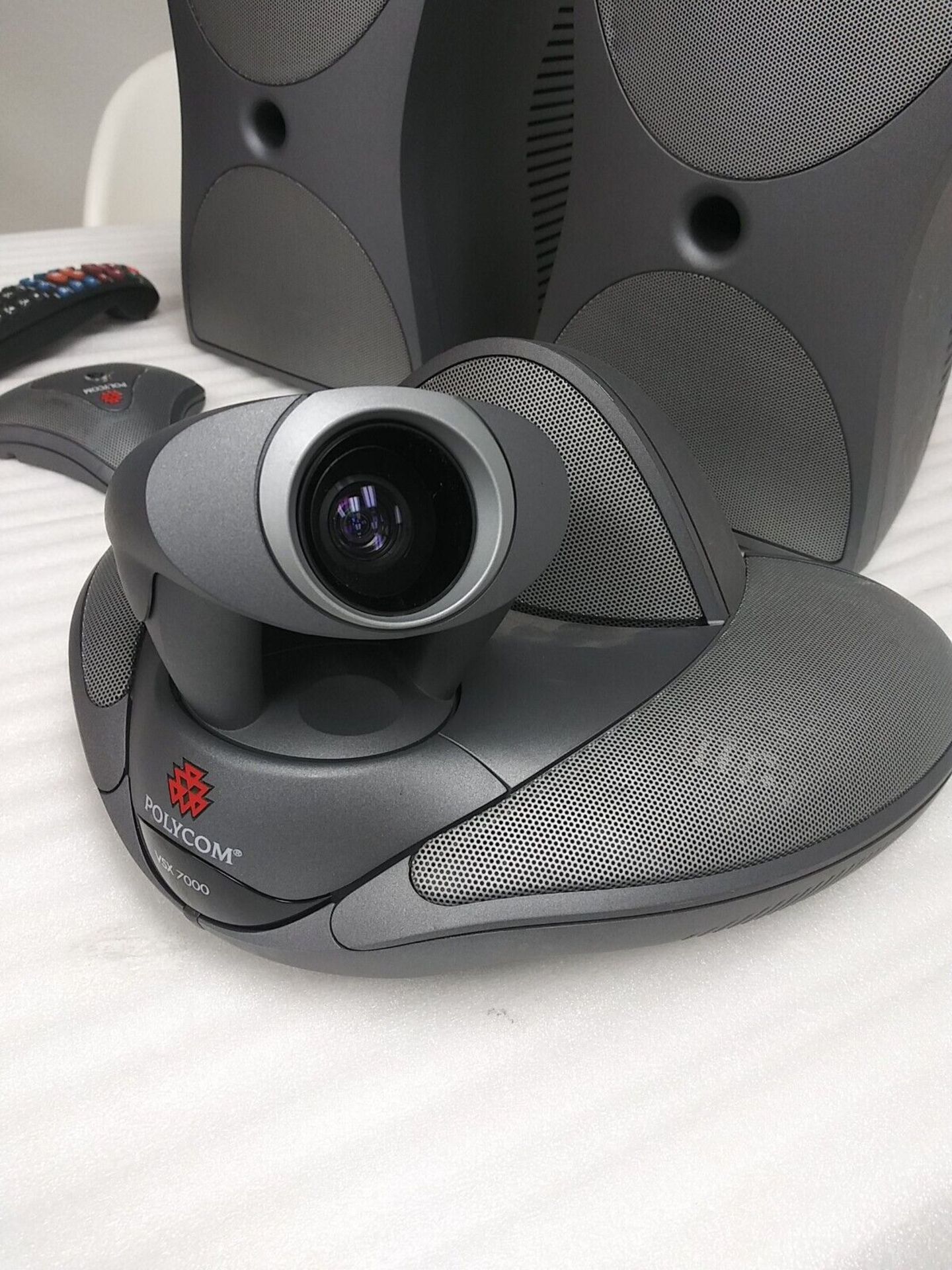 Polycom VSX 7000 Video Conferencing System Camera Microphone w/ 2 Subwoofers - Image 3 of 7