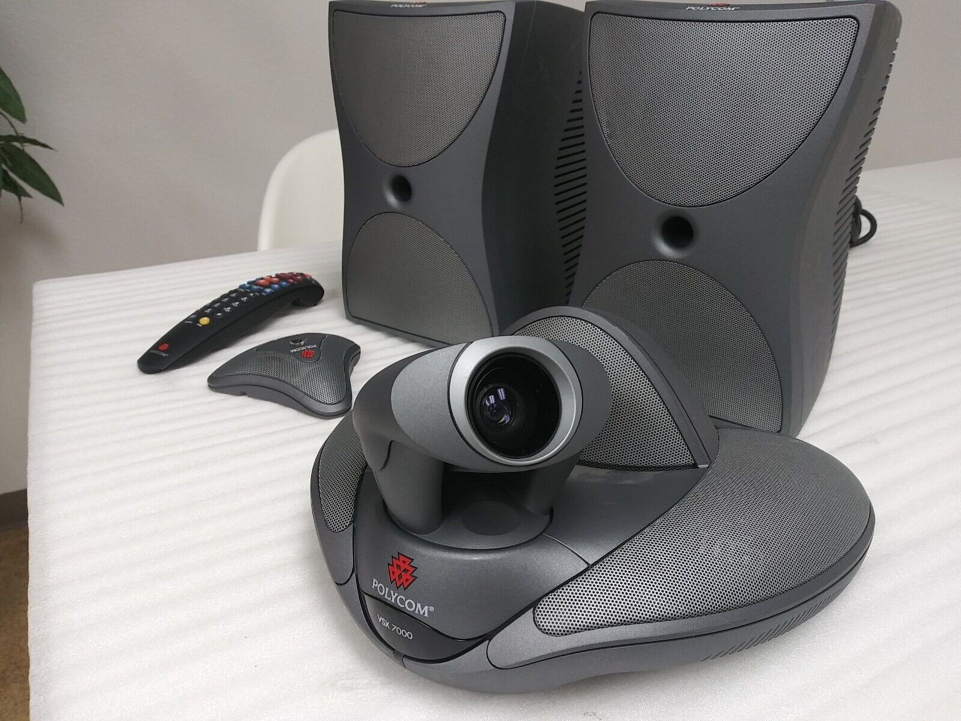 Polycom VSX 7000 Video Conferencing System Camera Microphone w/ 2 Subwoofers - Image 2 of 7