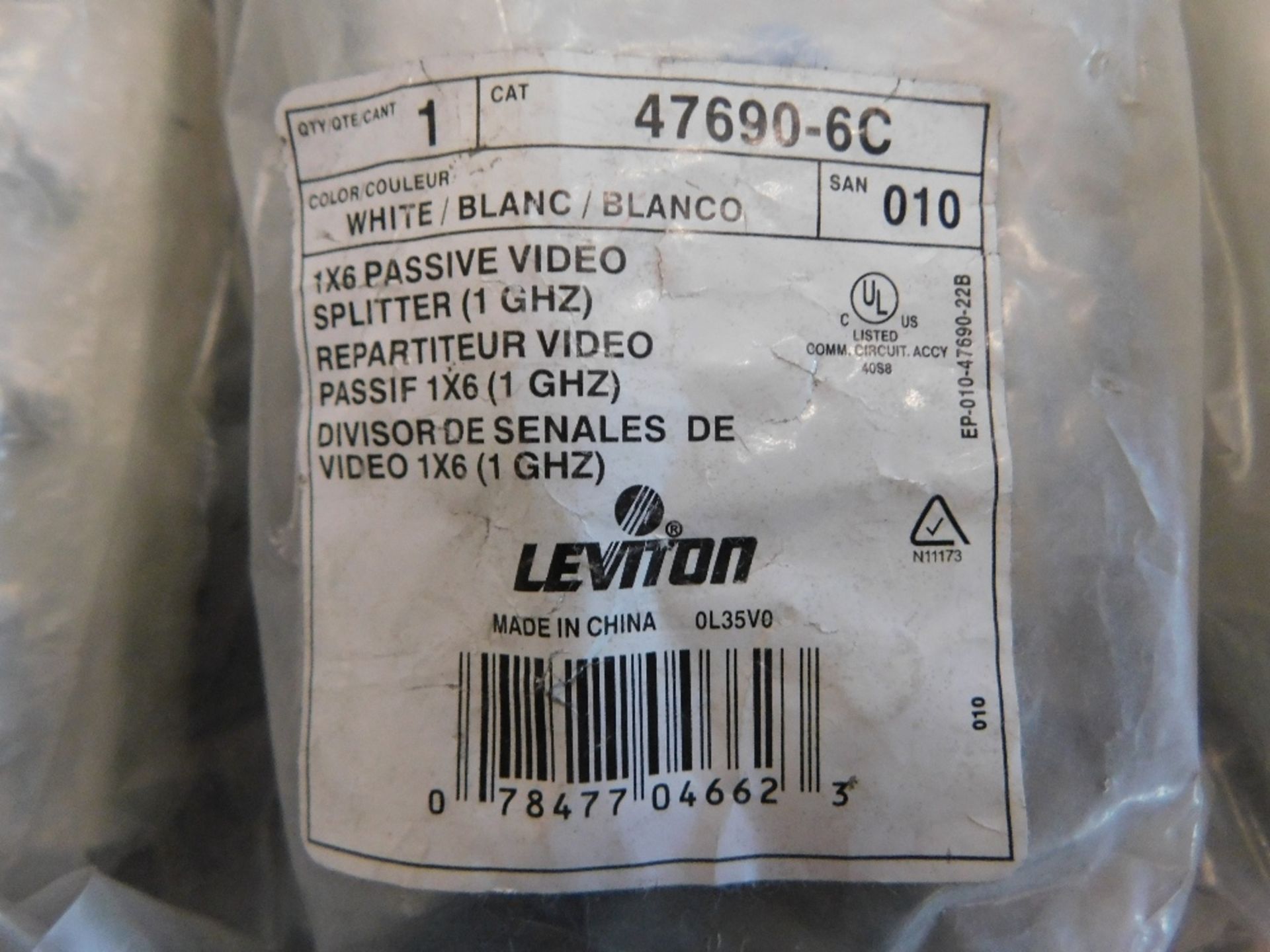 10x Leviton 47690 Video Splitters - Various Configurations - Image 3 of 6