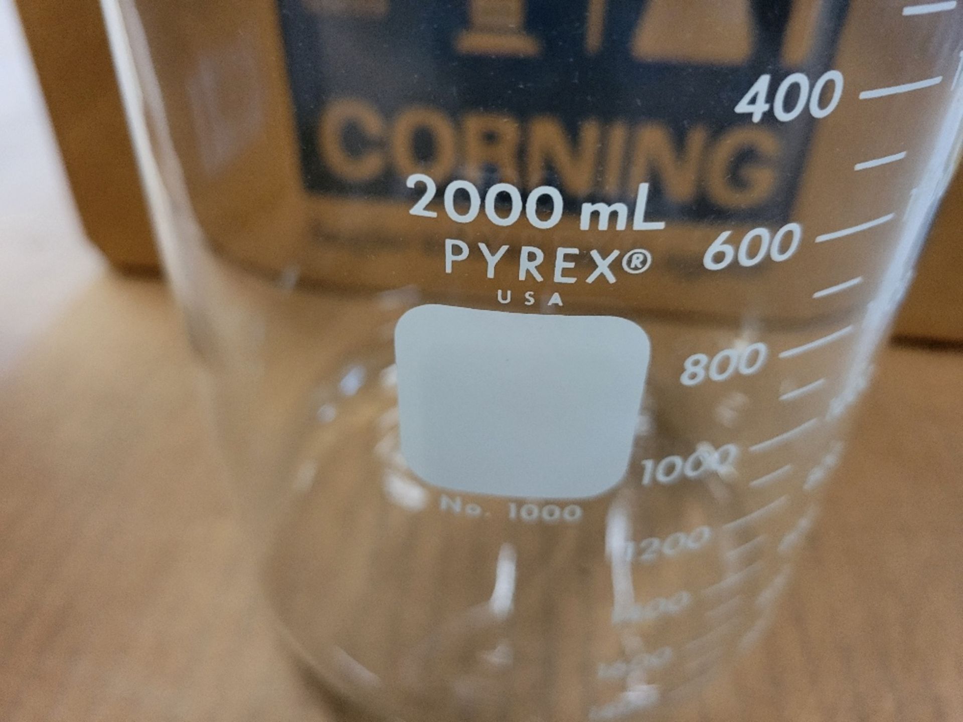 5x Pyrex 1000-2L Beaker for Laboratory Use - Image 3 of 4