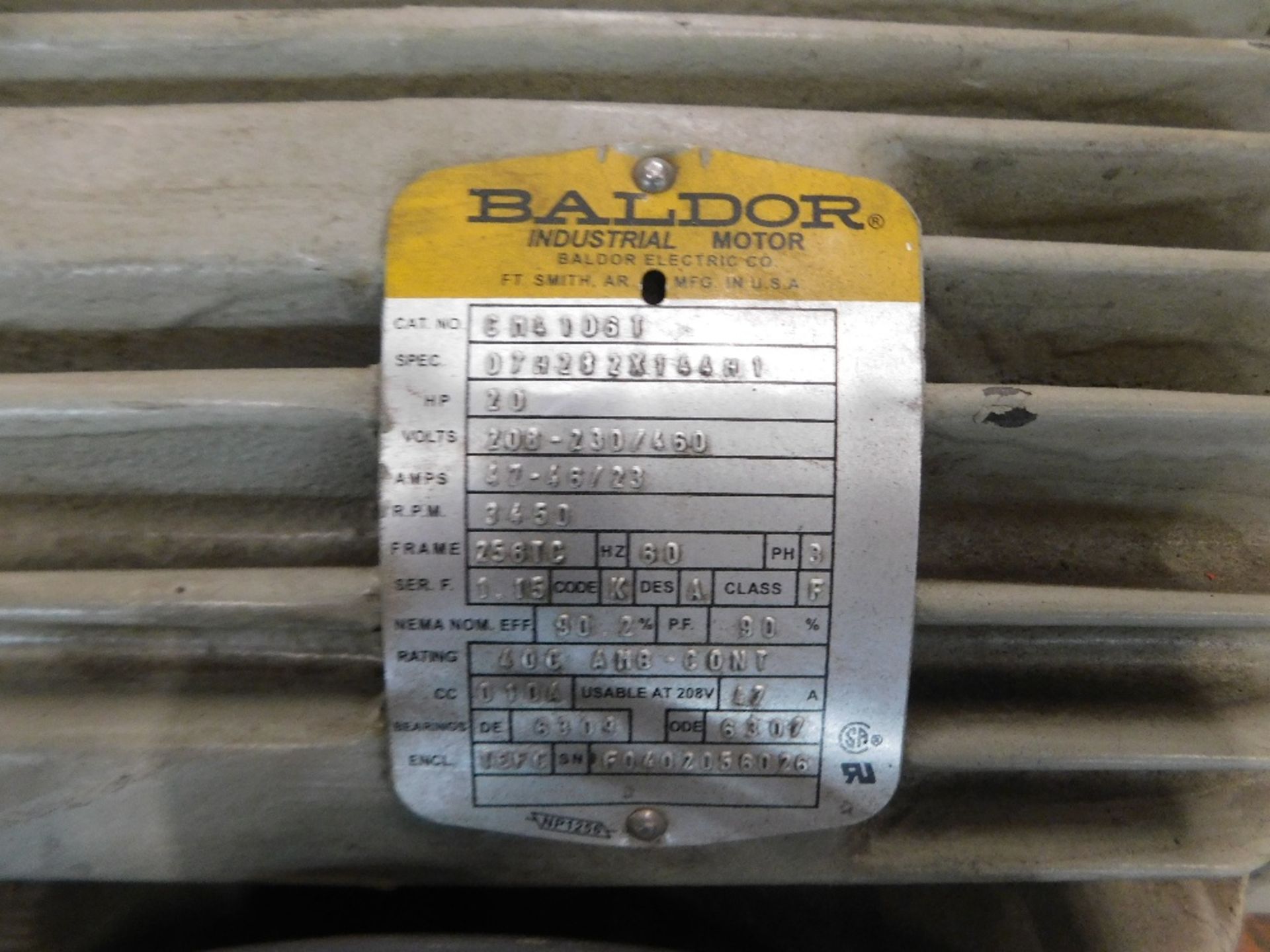 2x Baldor Electric Motors Assortment - Image 4 of 6