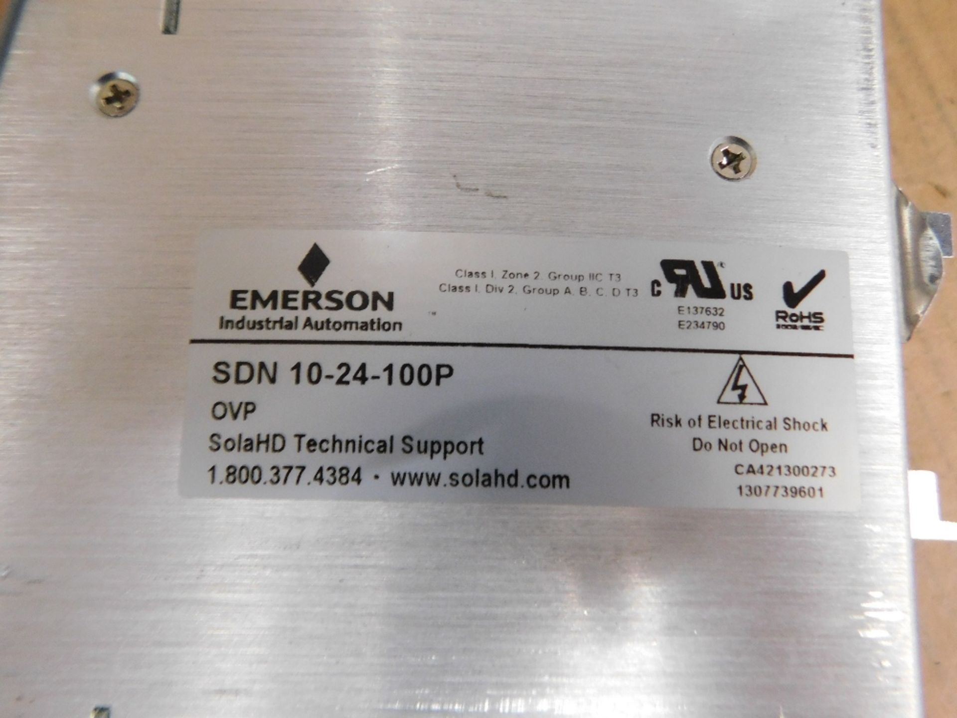 6x Acopian, Vicor, Emerson Power Supplies - Image 3 of 28