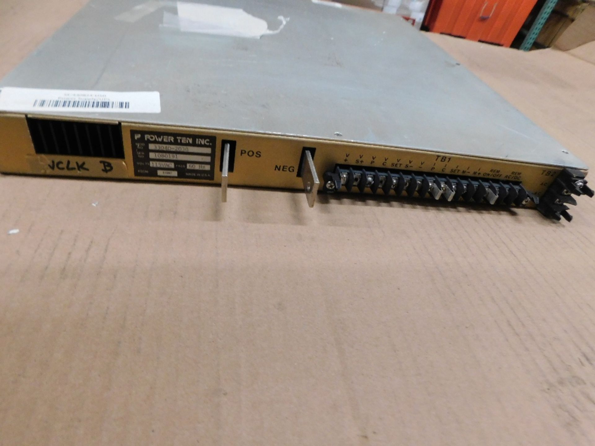 1x Power Ten Used Surplus SF-430824 Other Power Supplies 30A 0-20VDC - Image 4 of 5