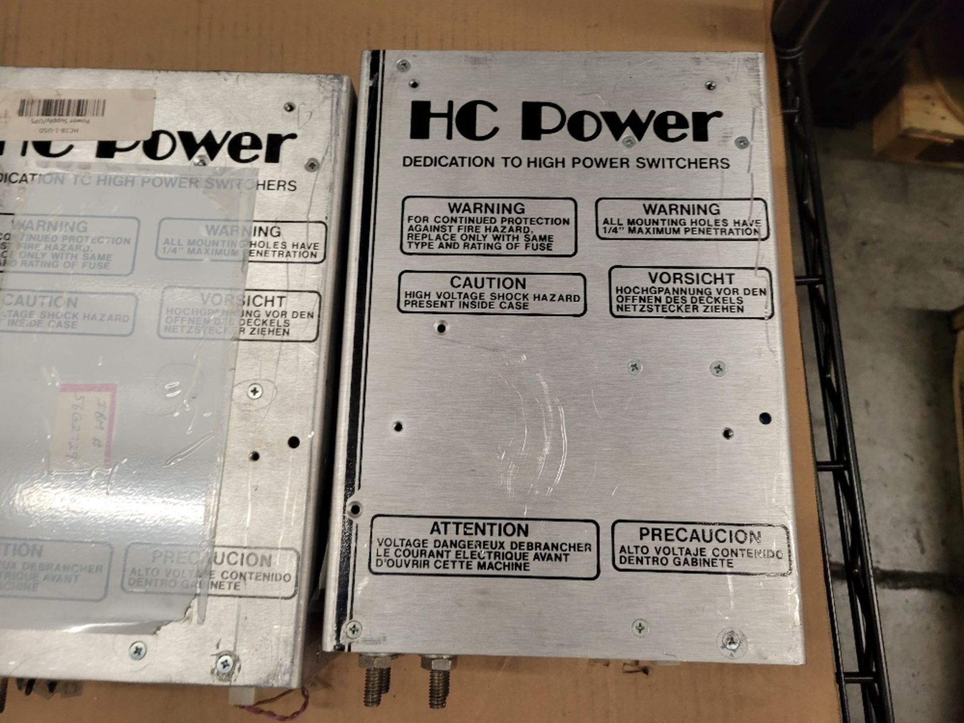 5x HC Power Used Surplus HC18-1 Other Power Supplies 20A:360A 230VAC:5V - Image 2 of 5