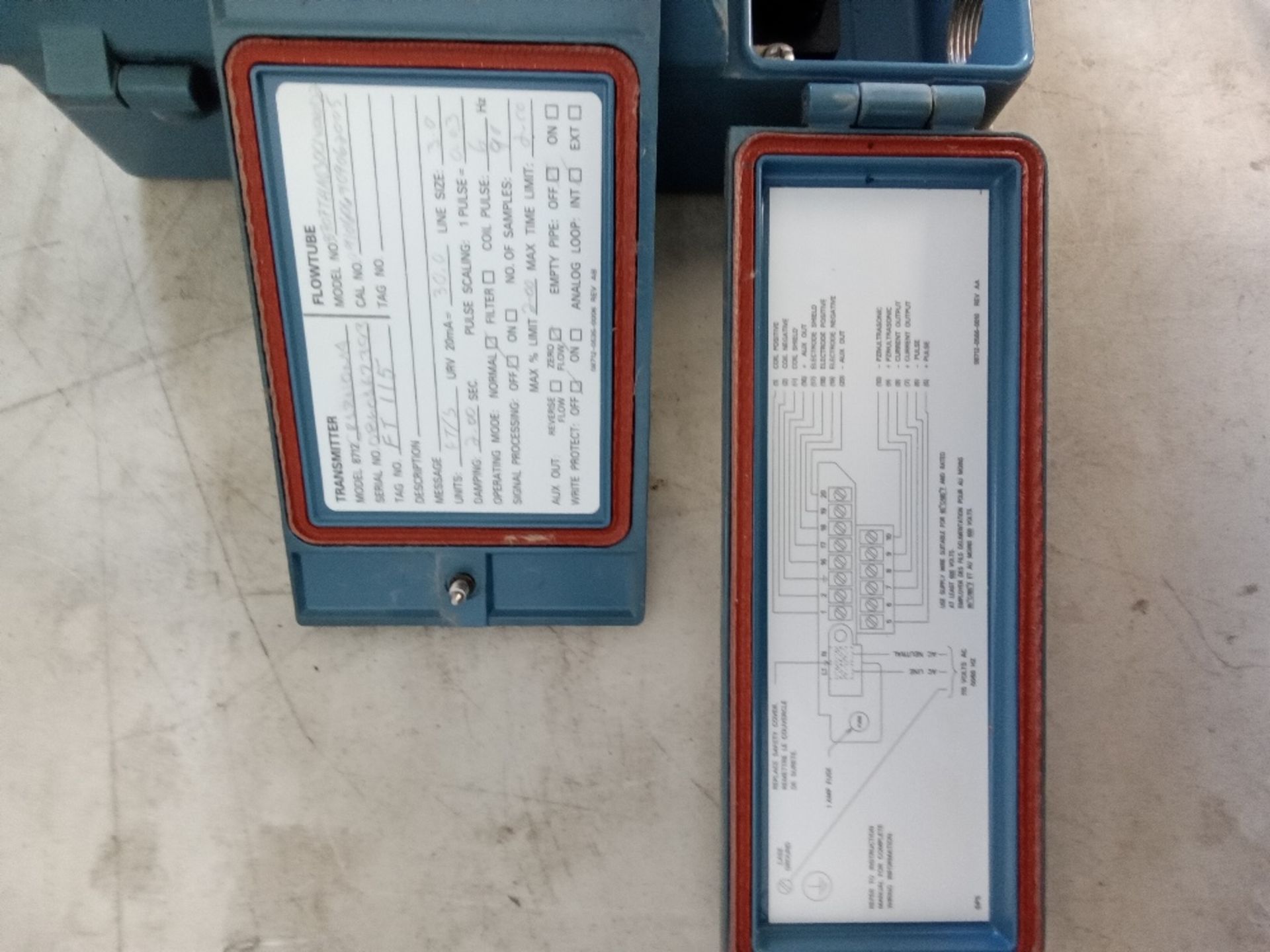 2x ROSE MOUNT MAGNENT FLOW TRANSMITTER - Image 4 of 4