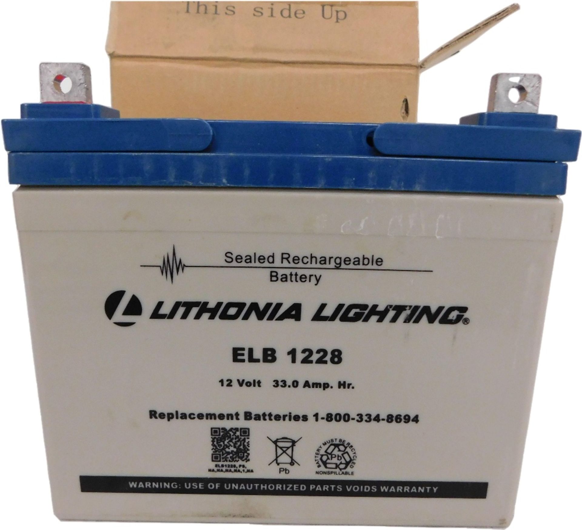 5x Lithonia Lighting ELB-1228 Other Battery 12V