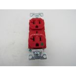 18x Eaton 8300RD Outlets Duplex Receptacle 2P 20A 125V Red EA