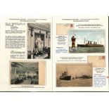 Kaiser Class Ships. 1898-1915 Picture postcards and ephemera, comprising "Kaiser Friedrich"