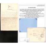1914-21 Covers and cards from or to British hospital ships, and picture postcards of various