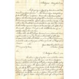 1752-70 Letters from Antigua to Charles Tudway, some interesting content on estate matters,