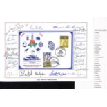 Autographs - Test Players. 1971-94 Autographs on cards, menus or commemorative covers (10, most with