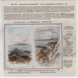 Channel Ports. 1899-1907 Printed ships menus all superbly printed in colour with views of Dover (2),