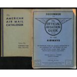 USA. 1935 "Official Aviation Guide of the Airways" (2, August and December) listing all U.S airlines