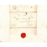 1786 (Dec 5) Entire letter from Antigua to Clement Tudway in London "P. Packet", handstamped "