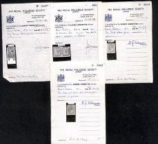 Expert Committee Certificates issued between 1959 and 2014, mainly for QV stamps or covers or KGV
