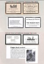 In Memoriam Cards. 1859-1932 Cards for unusual incidents or disasters, or to individuals who died in