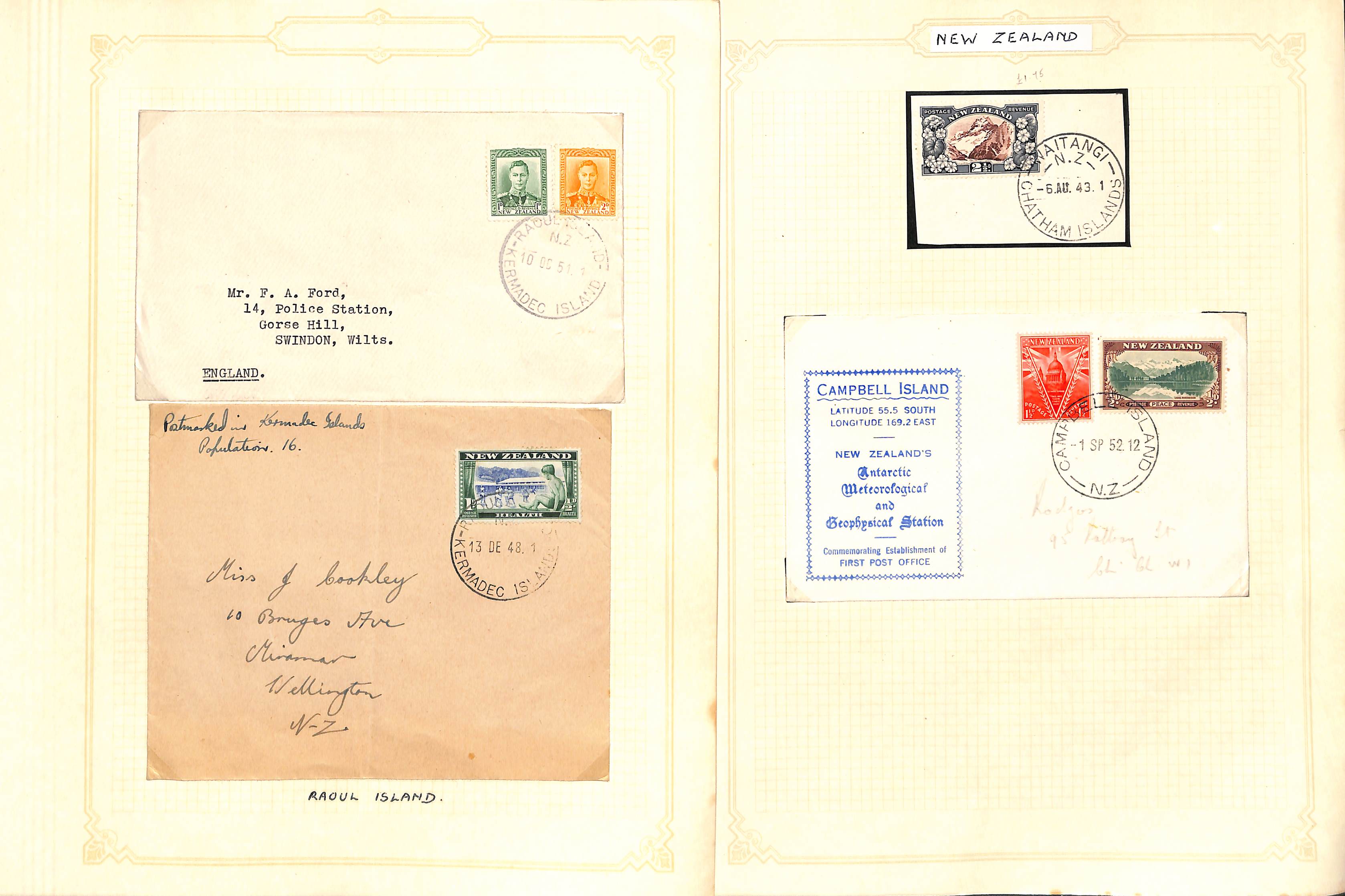 Cancellations. QV-QEII Covers and cards (87), stamps and pieces (c.120) including 1867 cover from - Image 14 of 39