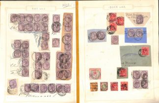 British Forces Mail. 1900-02 Covers from British forces (17) including five covers enclosing a