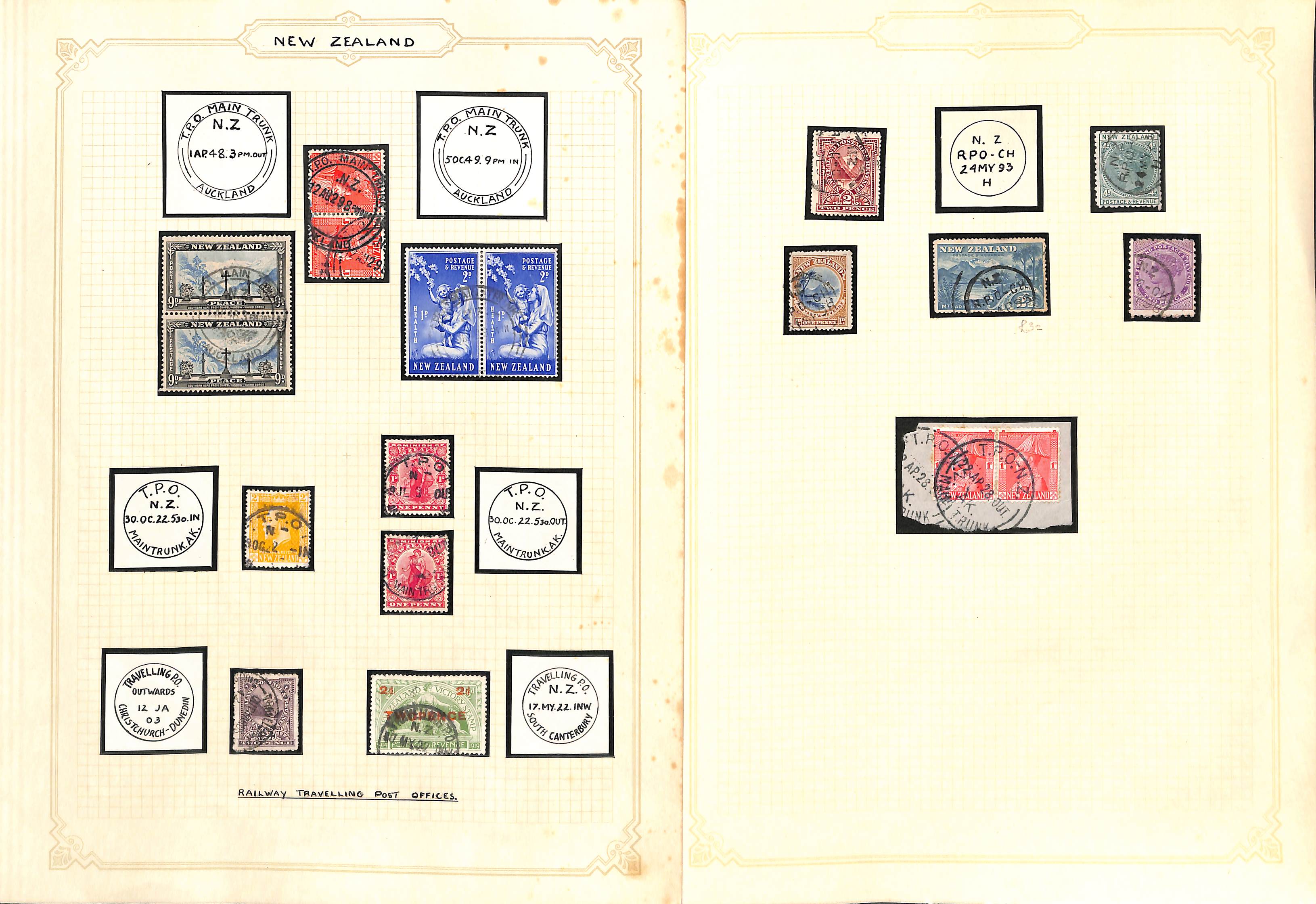 Cancellations. QV-QEII Covers and cards (87), stamps and pieces (c.120) including 1867 cover from - Image 21 of 39