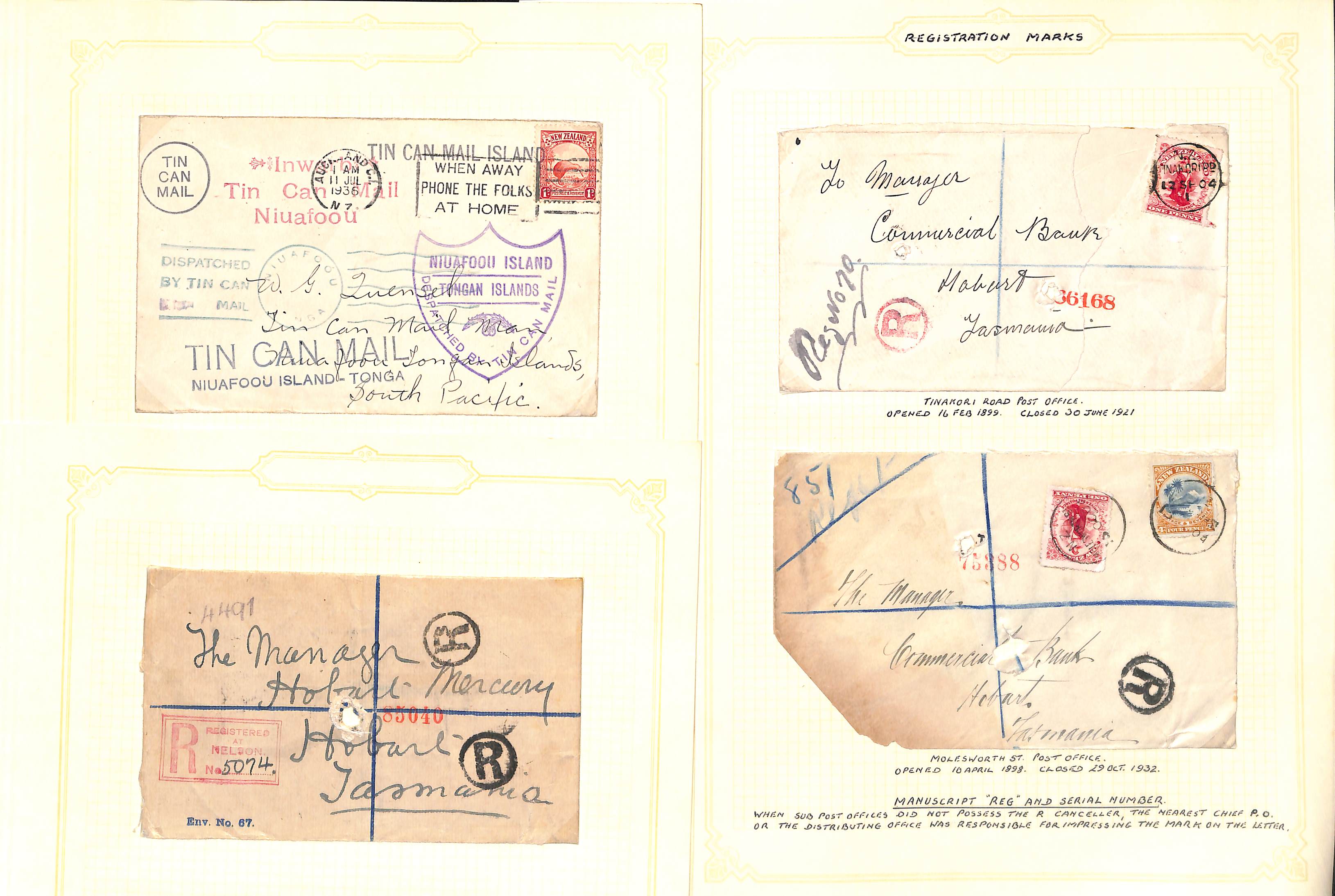 Cancellations. QV-QEII Covers and cards (87), stamps and pieces (c.120) including 1867 cover from - Image 15 of 39