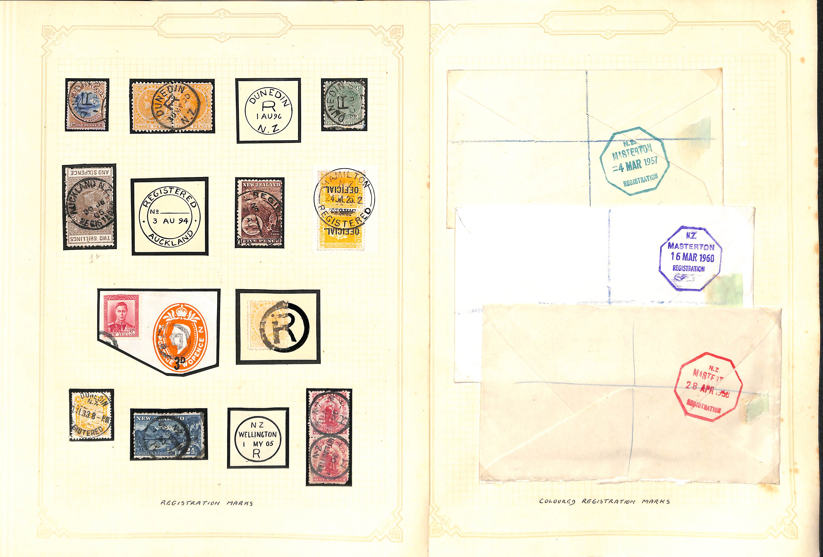 Cancellations. QV-QEII Covers and cards (87), stamps and pieces (c.120) including 1867 cover from - Image 17 of 39